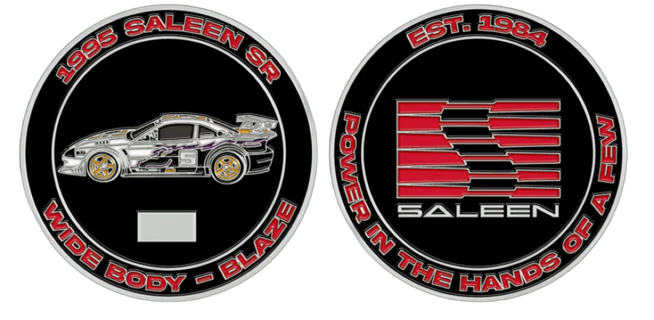 1995 Saleen SR Wide Body - Blaze Challenge Coin